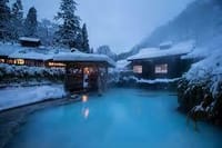 ２月の乳頭温泉・鶴の湯　田沢湖スキーも可！　！！