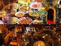 ヾ(・◇・)ノ中世ヨーロッパのお城のような素敵なお店で、スペイン料理に舌鼓の晩餐会