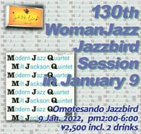 第130回ウーマンJAZZ Jazzbird セッション in Jan.9 2022