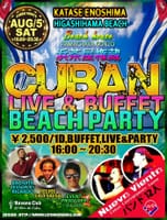 Beach Cuban party Live & Buffet