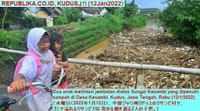 画像シリーズ596「中部ジャワ州クドゥスのクサンビ村、ゴミで溢れるクサンビ川」”Sungai Kesambi Dipenuhi Sampah di Desa Kesambi, Kudus”