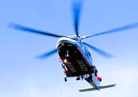 　　横浜市消防局 航空消防隊 "消防ヘリ" 離着陸訓練