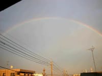 東京にだって立派な虹が