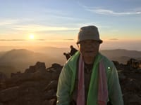 85歳節目記念白山登山