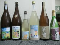 ７月の日本酒・・・クマもラベルやら、ちょっと変わったお酒やら