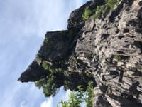 トンビ岩、登山、お別れの挨拶
