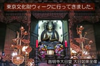 東京文化財ウィークで仏像を見に行ってきました。