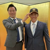 ドラフト6位の三菱自動車岡崎・富田蓮投手が仮契約「一番の目標は１年目から１０勝。新人王を取りたい」