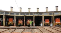 【台湾】「彰化駅、蒸気機関車時代の扇型車庫！」写真１３枚をＨＰにアップ！