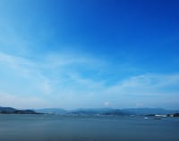 今更ながらの夏の青空、浜名湖一周の中での涼風・・・