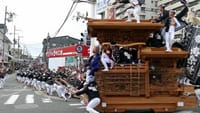 堺市だんじり祭り（２０１９年）やりまわし集