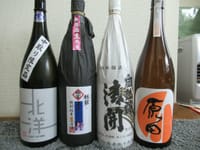 ４月の日本酒・・・明石のお酒といろんなところのお酒