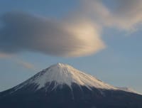 1月23日今朝の富士山