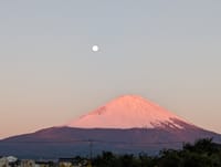 10/30 富士山と月