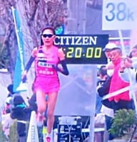 女子マラソン、前田選手が日本新