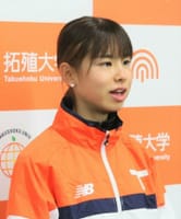 不破聖衣来選手12月の1万m記録会と富士山女子駅伝への抱負を語る。