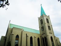 「日記、横浜のカトリック山手教会のミサに行きました」