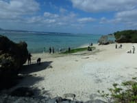 ☆沖縄海洋博記念公園内の小さな浜までが南国ムードムンムンムラムラ