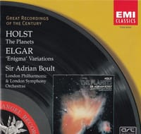 エルガー のエニグマ変奏曲 とホルストの 組曲「惑星」をボールトの指揮で聴く