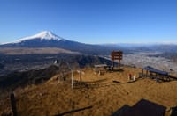 新春富士見山行　杓子山