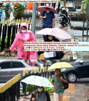 画像シリーズ922「ジャカルタの異常気象を予測する在宅勤務 (WFH) 談話」 “Wacana WFH untuk Antisipasi Cuaca Ekstrem di Jakarta”