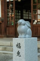 大須観音・うさぎ神社の三輪神社・輪久でランチ