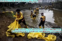 画像シリーズ186「インドネシア共和国独立記念日に向けて川を清掃する活動」”Aksi Bersihkan Sungai Jelang Peringatan HUT RI”