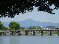 若葉薫る嵐山「渡月橋」