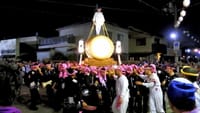 令和５年　堺市金岡町盆踊り　東御坊太鼓台（２０２３年８月１６日）
