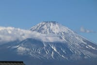 写真３枚は、大涌谷から撮った富士山、富士山　箱根神社　芦ノ湖、芦ノ湖の紅葉
