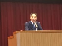 自民党元幹事長、 古賀誠先生の講演