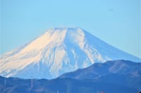 今日の富士山　今年最後の富士山