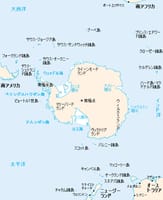 南極西部の南極半島