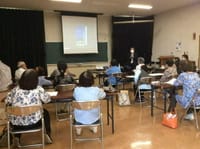 「スマホの楽校出前講座」 5月22日、小山市豊田公民館主催の 「楽しく学ぼう！初心者向けスマートフォン講座」開催しました