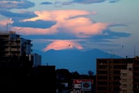 昨日の写真３枚・・・富士山、建設中の国立競技場、迎賓館