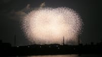 教祖祭PL花火芸術　狭山池より　Guru Festival PL fireworks art（２０１９年８月１日）