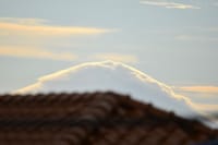 ベールをかぶった富士山
