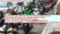 画像シリーズ832「(調査；自家用バイクを利用することは、オジェック オンライン サービスよりも効率的である」 “Survey: Bawa Motor Pribadi Lebih Irit Daripada Jasa Ojol"