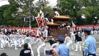 和泉市だんじり祭り（２０１９年）やりまわし集