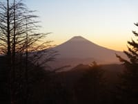 富士山の展望の山、山伏
