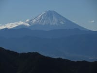 雪の富士山が見たくて羅漢寺山