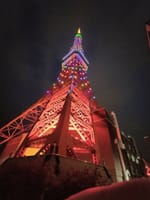 東京タワーと鯉のぼり