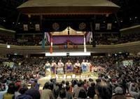 ★国技館での『日本大相撲トーナメント』観戦と、第一ホテル両国最上階で、ちゃんこ鍋メインの和食料理を♪