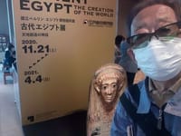 今年初めての展覧会/古代エジプト展