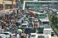 バングラデシュ 半端ない交通渋滞