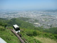 （８）皿倉山スロープカーと国鉄型電車