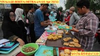 画像シリーズ361「警察は、ラマダン中の道端に於けるタクジル屋台商の販売行為を問題にしない。」”Polisi Tak Persoalkan Penjual Takjil Pinggir Jalan Selama Ramadhan”