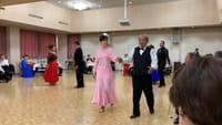 「社交ダンスの発表会に初めて出場」　　　　　　　富山市　3月31日