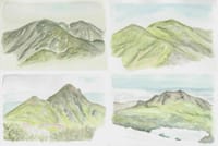 山を描く　東北の山(3)・南会津・那須の山