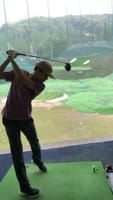 【5回目のゴルフ練習】 竜泉寺ゴルフ練習場　2022年4月18日(月) 長男がゴルフを始めて約半月で5回目のゴルフ練習